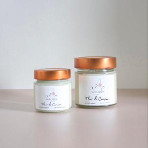 Bougie Fleur de Cerisier - cire végétale de soja