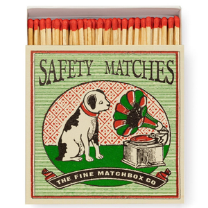 Allumettes Archivist Gallery – Chien et gramaphone