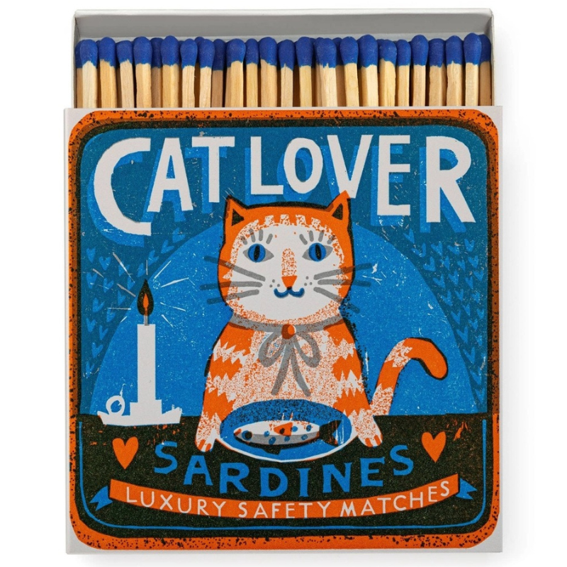 Allumettes Archivist Gallery – Sardines pour amateurs de chats