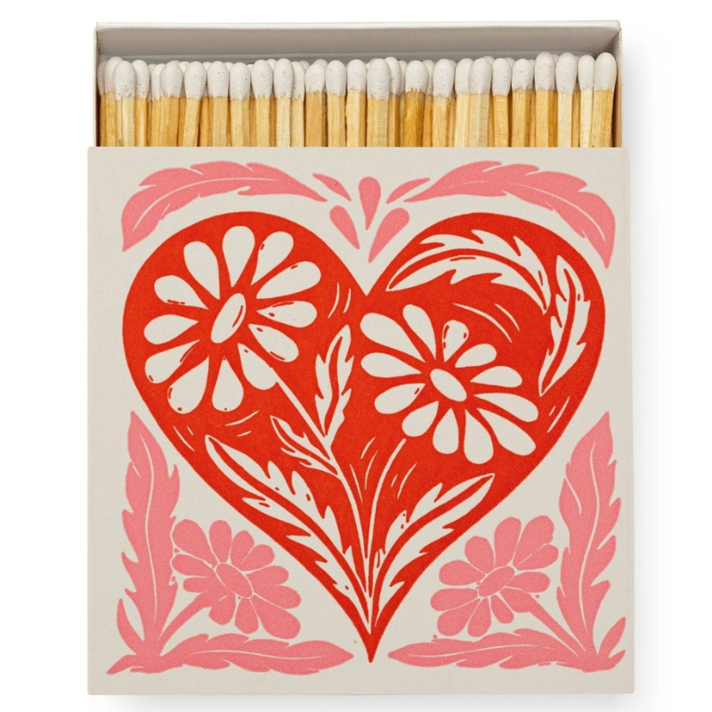Allumettes Archivist Gallery –Cœur botanique