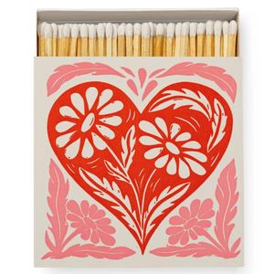 Allumettes Archivist Gallery –Cœur botanique