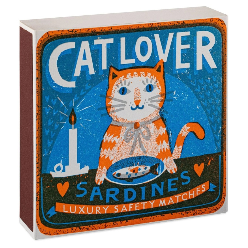 Allumettes Archivist Gallery – Sardines pour amateurs de chats