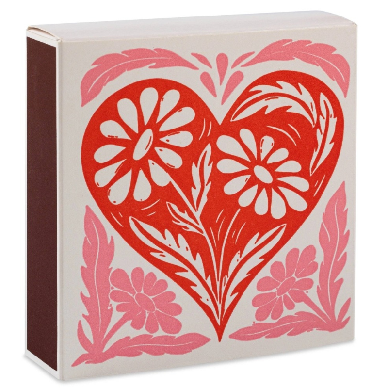 Allumettes Archivist Gallery –Cœur botanique