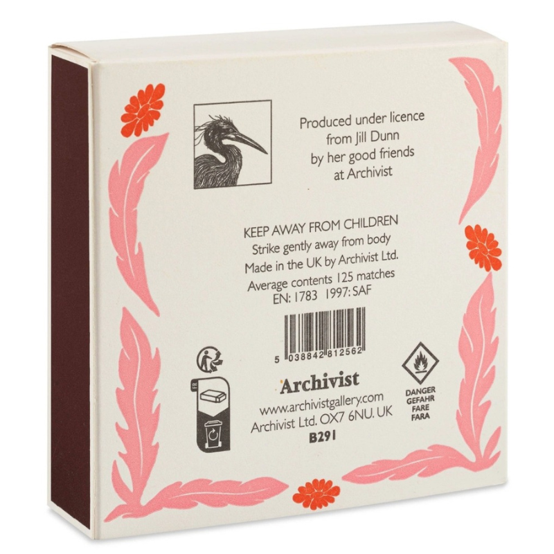 Allumettes Archivist Gallery –Cœur botanique