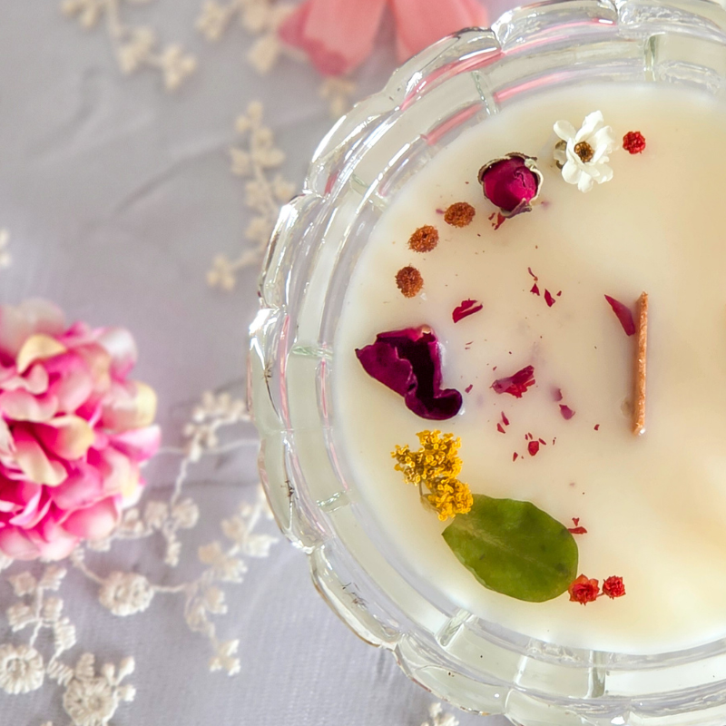 Bougie parfumée  Fleur d'Eau - Nuit du Printemps