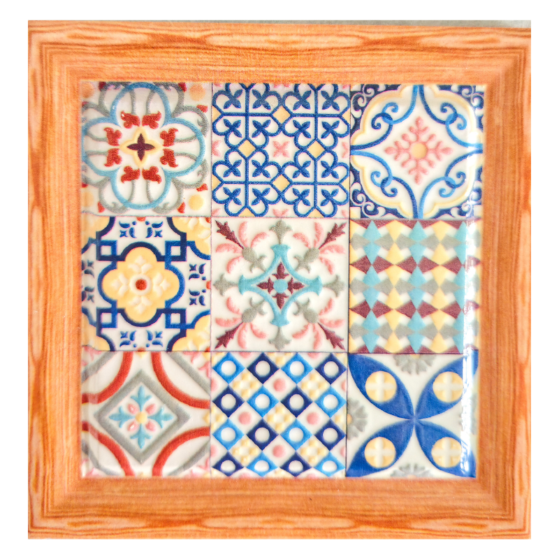 Support bougie en céramique Jardin de Penang