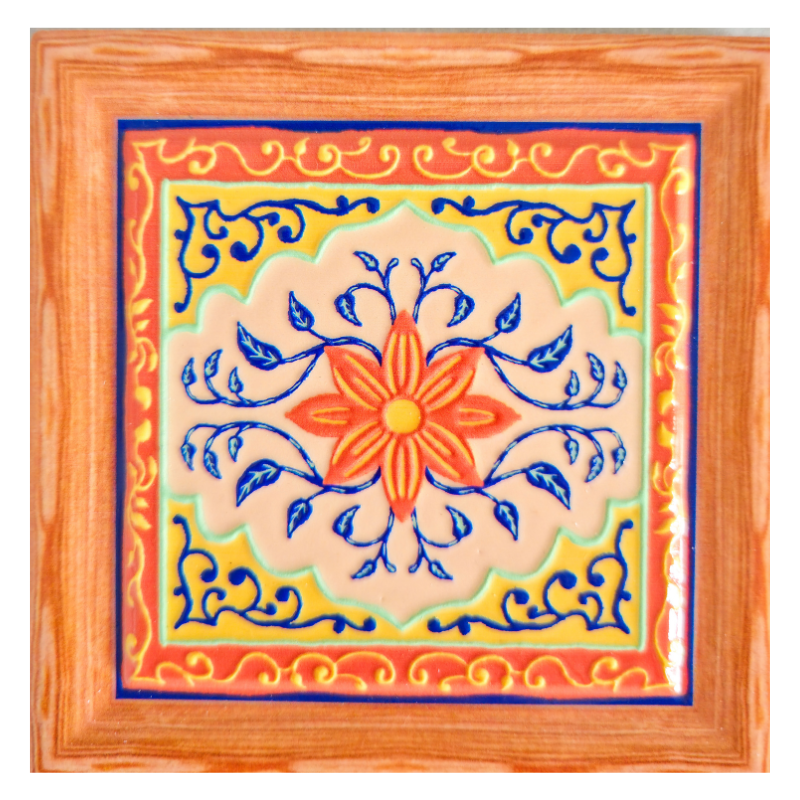 Support bougie en céramique  Fleur d’Ambre