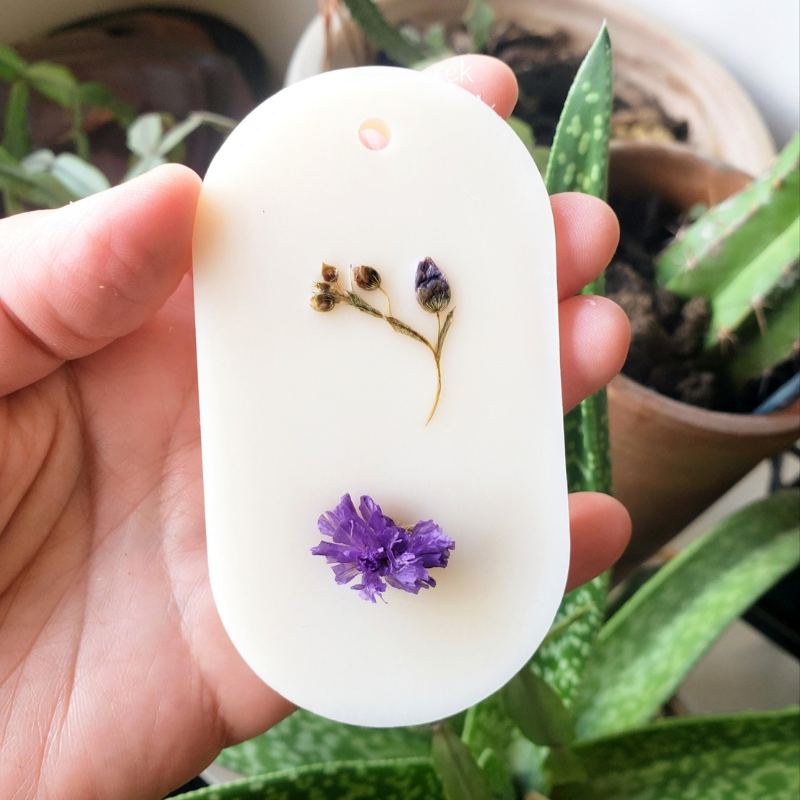 Suspension parfumée en cire - Fleur de Lin